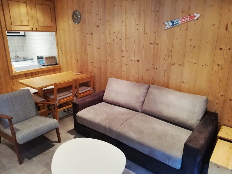 2 pièces au pied des pistes avec parking inclus et balcon exposé Sud-Ouest FR-1-449-57 - Tignes Val Claret
