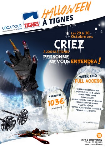 Halloween By Tignes - Tignes 2100 Le Lavachet