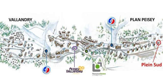 Appartement Plein Sud PVA-PLS046 - Plan Peisey