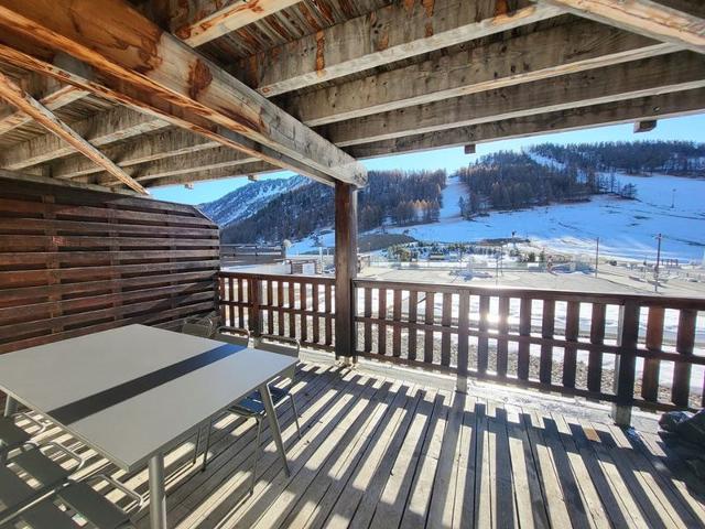 Appartement cosy avec terrasse ensoleillée, au pied des pistes de Montgenèvre, tout équipé FR-1-266-219 - Montgenèvre