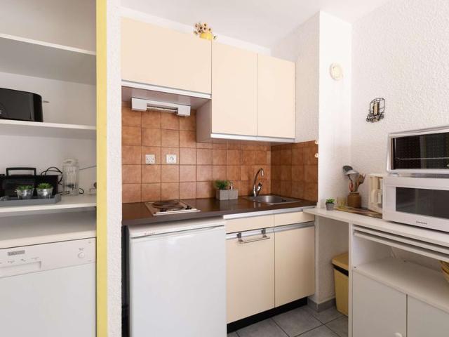 Appartement T2 avec jardinet, parking et casier à skis, quartier thermal, proche télécabine, 2 étoil - Saint Lary Soulan