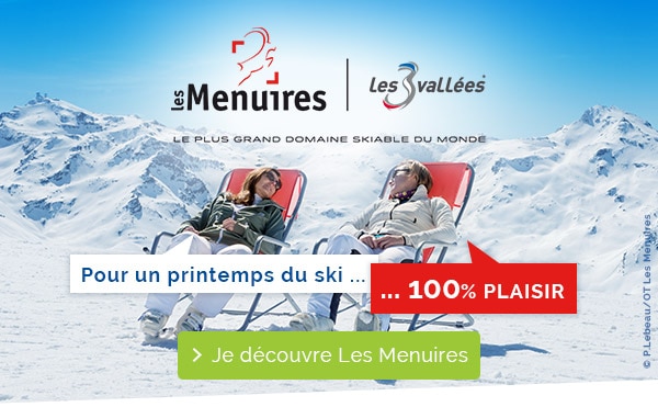 Les Menuires : pour un printemps du ski 100% plaisir !