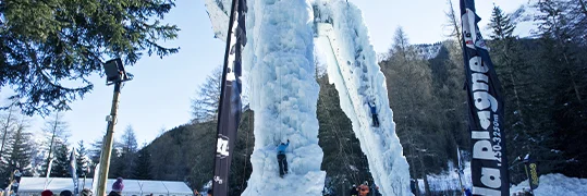 Activité hivernale à la Plagne