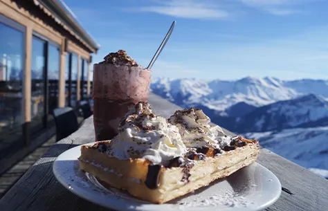 Une assiette gourmande pour un goûter à la montagne