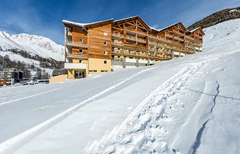 La station de la Foux d'Allos