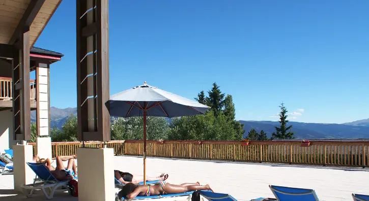 Détente à Font Romeu en été