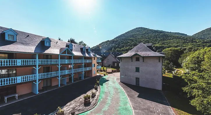 logements à Saint Lary Soulan en été
