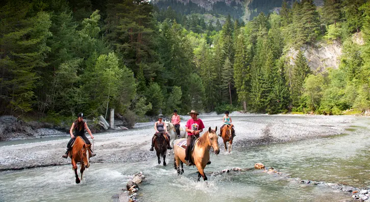 Activité équestre à la Vanoise