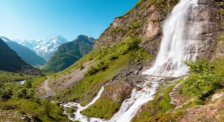 Paysage montagneux des Ecrins