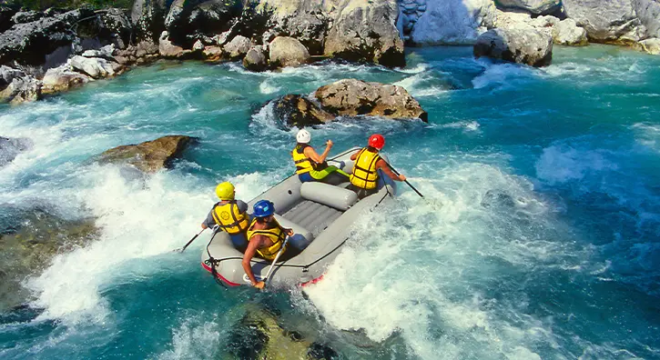 Du rafting dans les Pyrénées