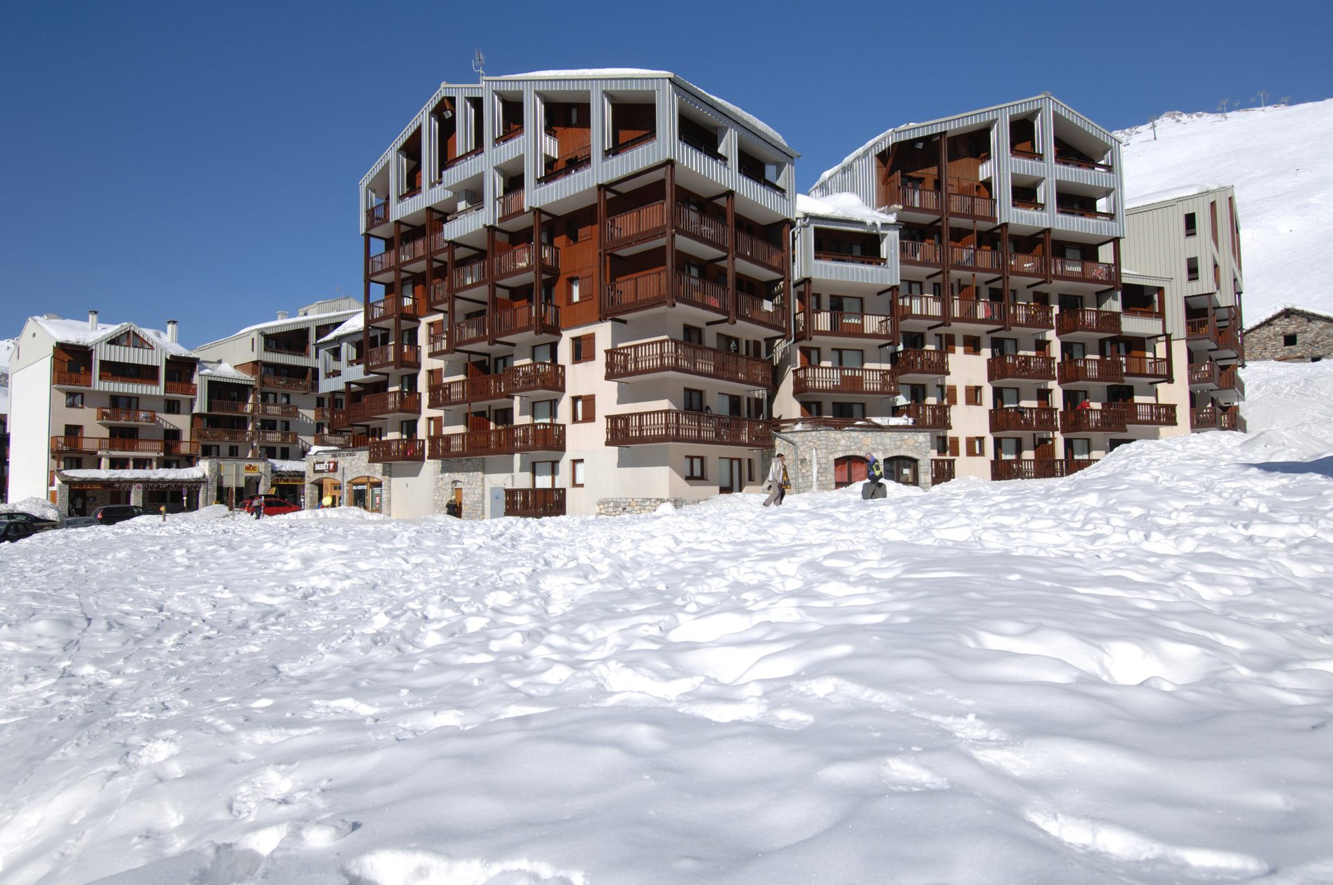 Studio 4 personnes 18 R - Appartements HAMEAU DU BORSAT - Tignes Val Claret