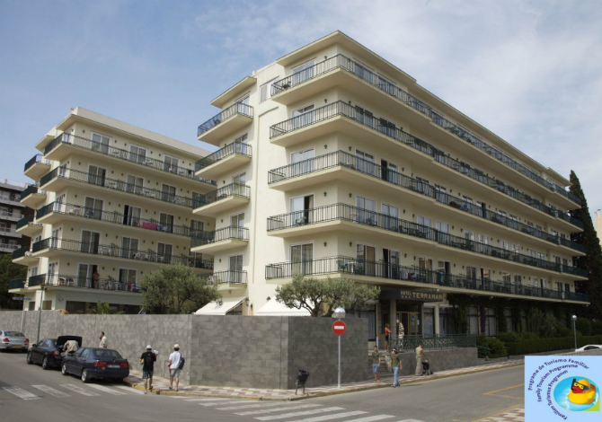 Chambre Quadruple Demi-pension - Hôtel Terramar *** - Calella de la Costa