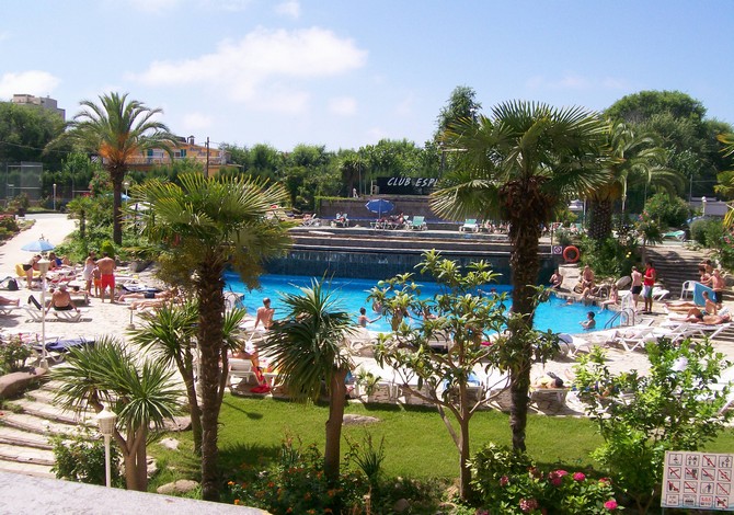 Chambre Quadruple Demi-pension - Hôtel Esplendid *** - Blanes