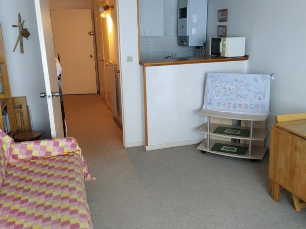 zzz avec balcon - studio cabine 4 personnes cabine avec parking couvert, résidence Le Montana - La Mongie