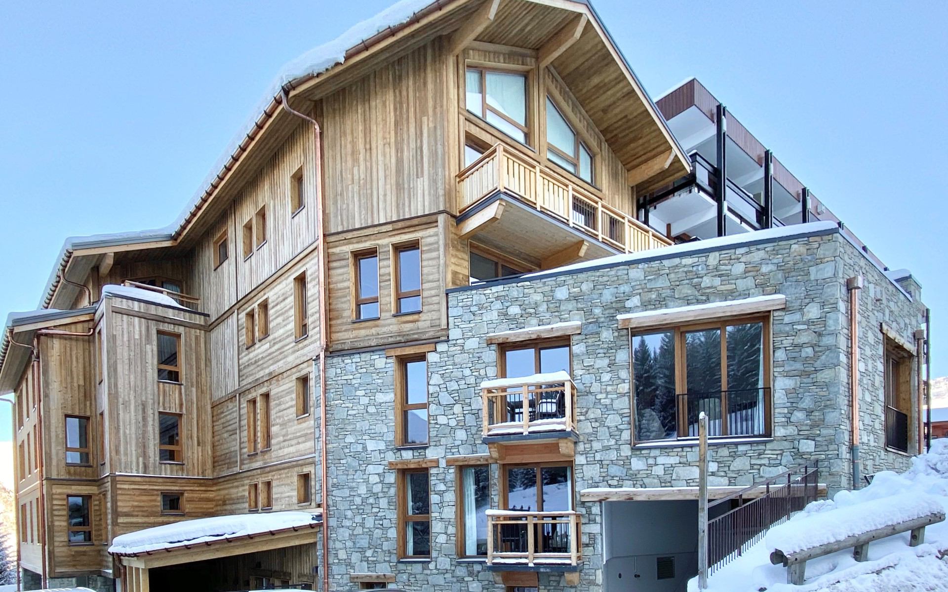 chalet 3 pièces 5 personnes - Appartements LES ANCOLIES - Courchevel 1550