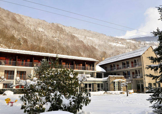 Chambre Double P - Hôtel Club L'Ourson - Luchon