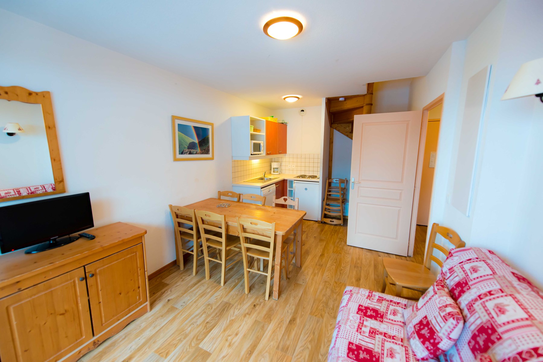 zzz Vue Montagnes HE1008 - Appartement Le Hameau Des Ecrins PSV500-A1008 - Puy Saint Vincent