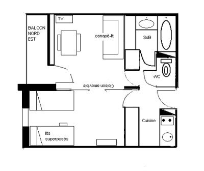 Appartement Roche Combe G282 - Valmorel