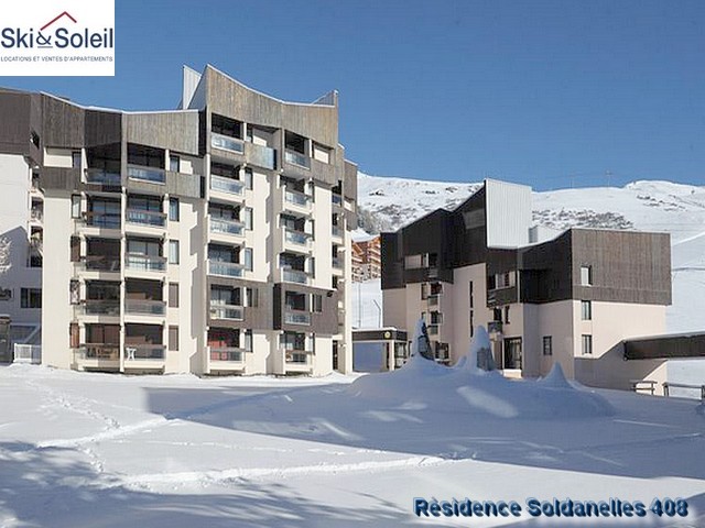 Studio 2 personnes 408 - Ski & Soleil - Appartements Soldanelles A - Les Menuires Reberty 1850