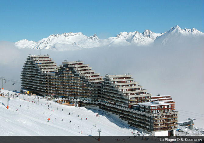 2 Pièces 6 personnes cabine Confort Vue Mont Blanc - Ski & Soleil - Appartements à La Plagne-Aime 2000 - Plagne - Aime 2000