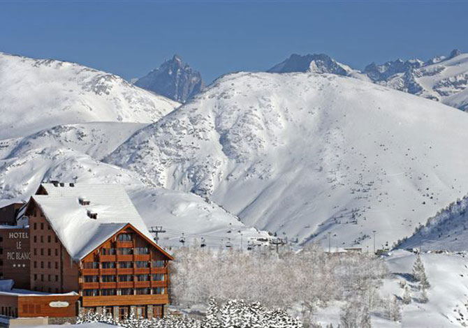 Chambre Double standard - Hôtel Le Pic Blanc**** - Alpe d'Huez