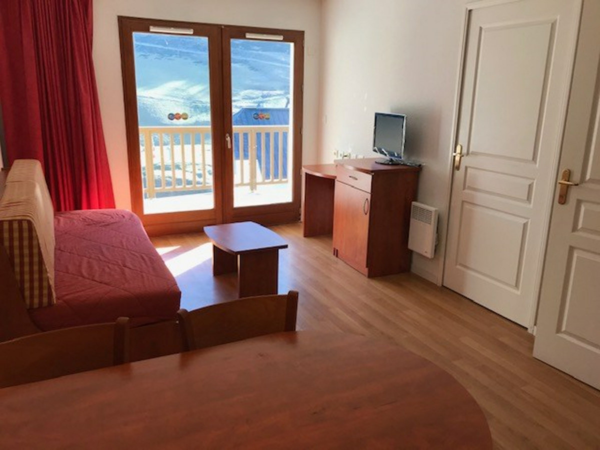 zzz avec balcon - T2 4 AVEC PARKING COUVERT - RESIDENCE PIC DU MIDI - PISCINE - La Mongie