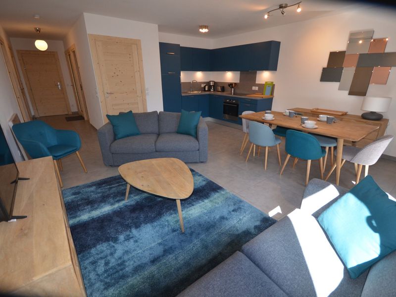 zzz - Appartement familial de luxe, centre station, 6 pers., 2 sdb, terrasse, parking, WIFI, linge inclus - Les Gets