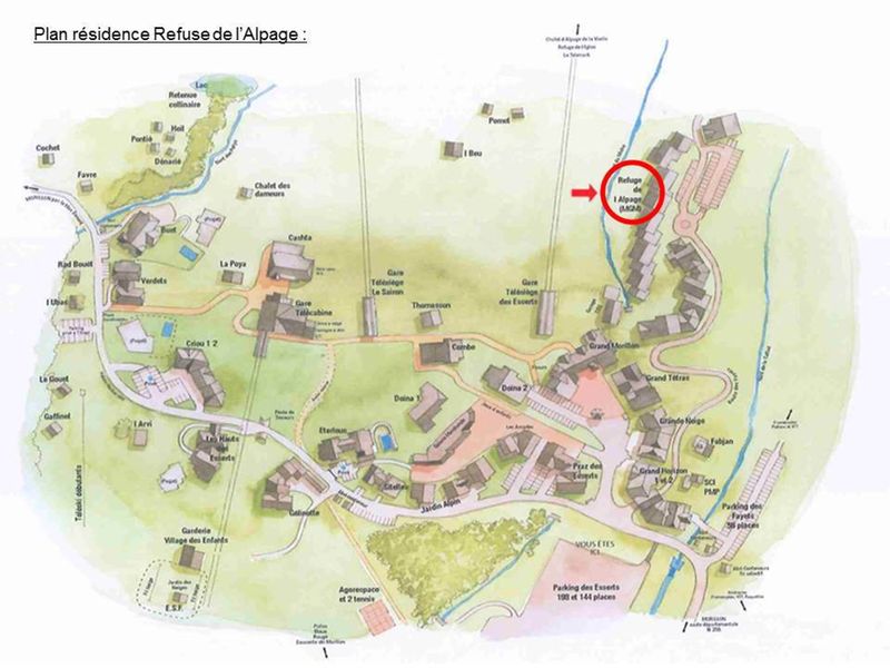 Résidence REFUGE DE L'ALPAGE BAT F - Morillon 1100 Les Esserts