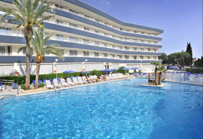 Chambre 2/3 personnes Standard - Hôtel Aquarium & Spa 4*Sup - Lloret de Mar