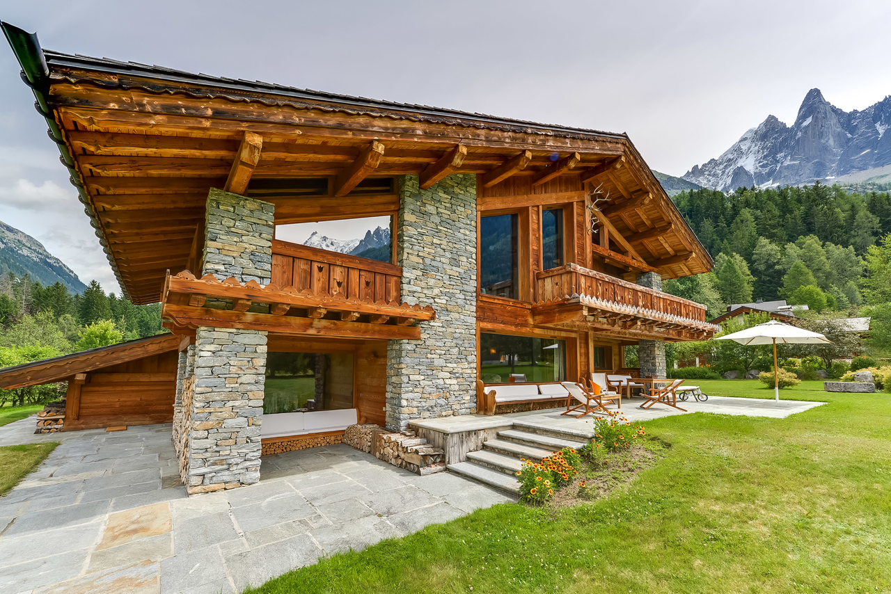 Chalet 6 Pièces 11 personnes - Beau chalet traditionnel, vue panoramique - Chamonix Les Praz