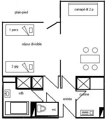 Résidence Le Sapporo - Plagne Villages