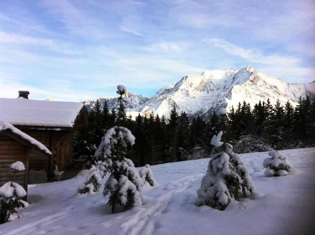 Chalet 8 pers. vue Mont-Blanc - Saint Gervais Mont-Blanc