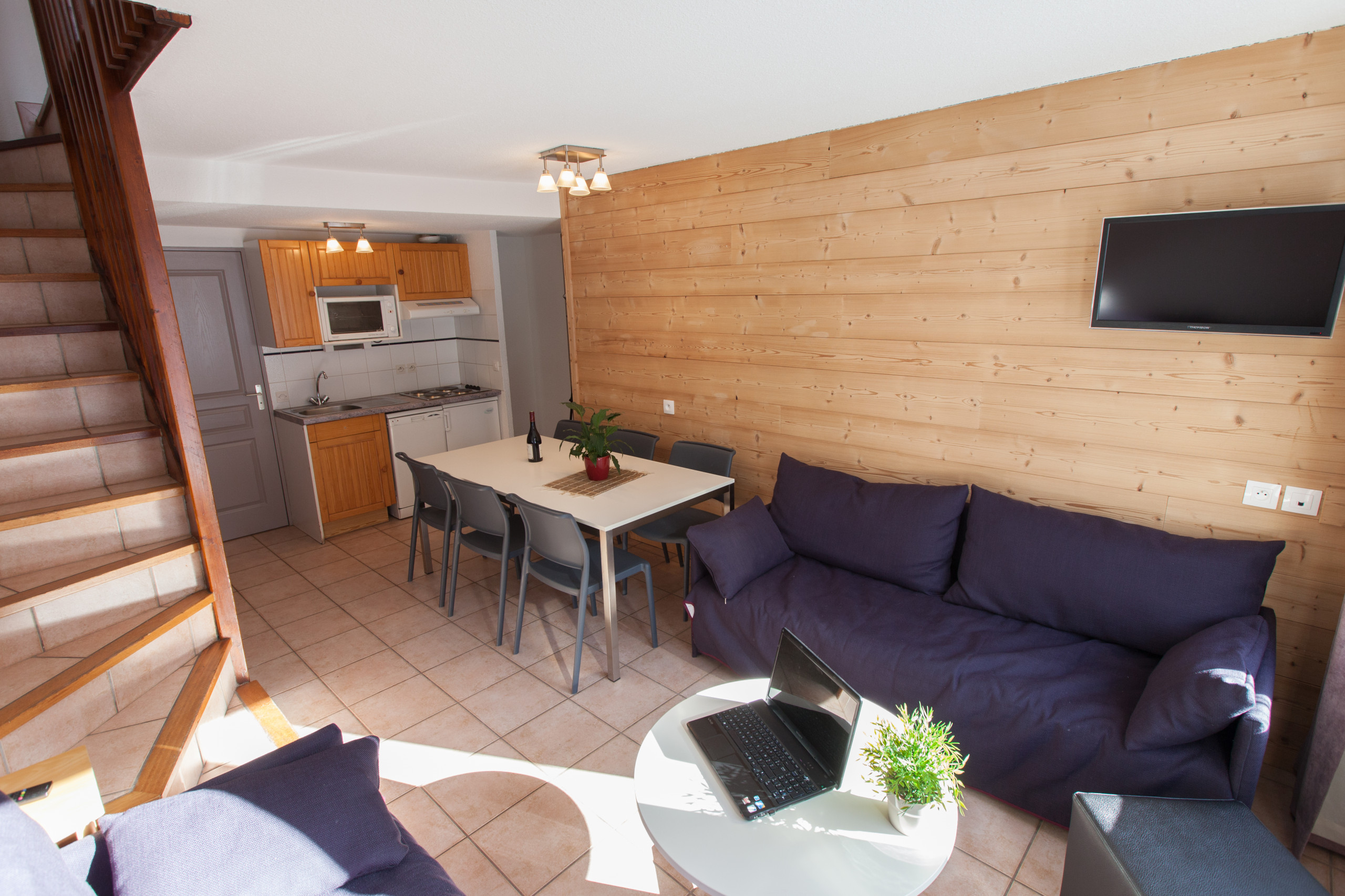 3 Pièces 6 personnes - Appartements Chalet Jardin Alpin 6pers - Serre Chevalier 1200 - Briançon