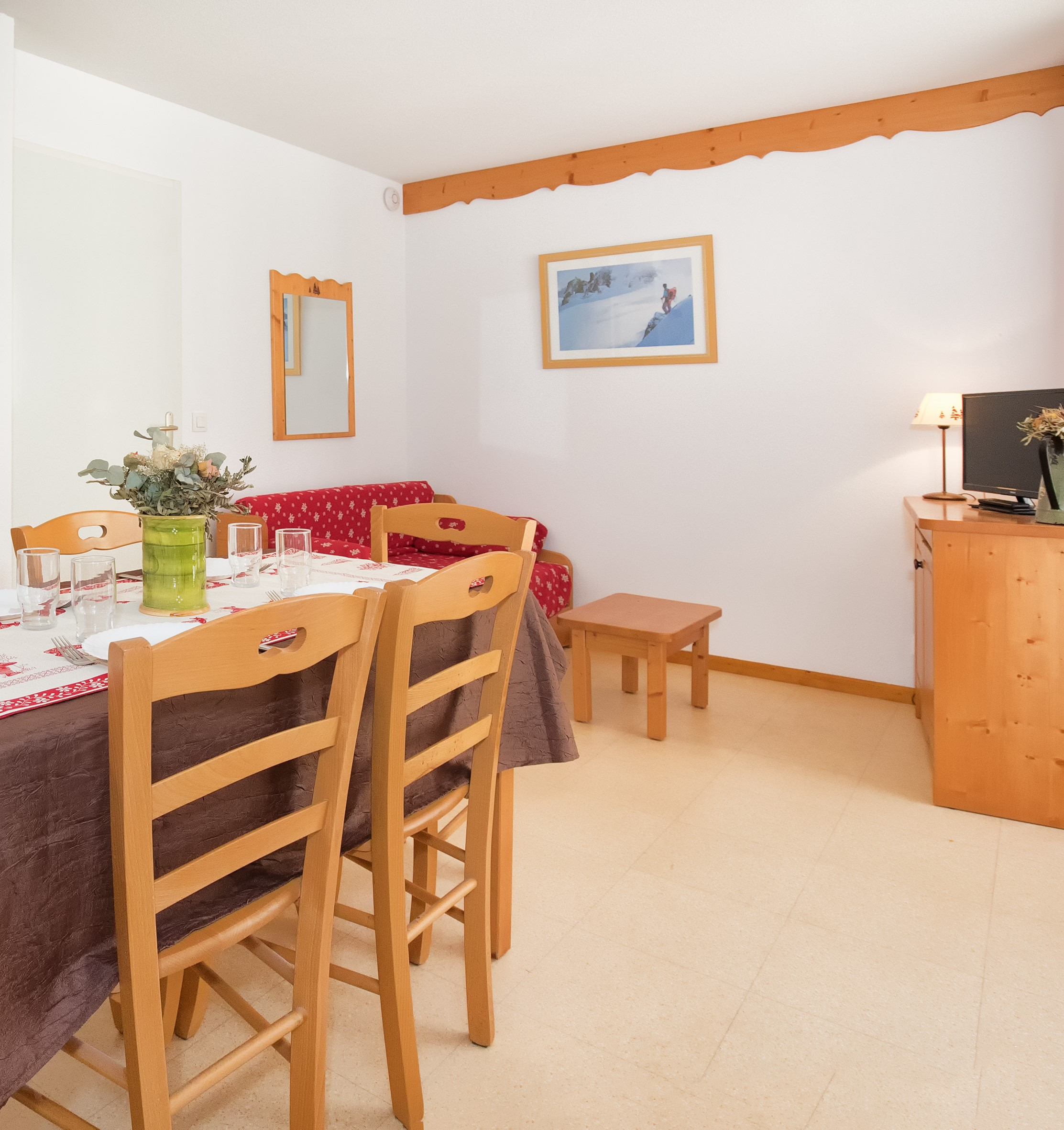 Appartement Balcons C 031 - PARC NAT. VANOISE appart. 6 pers. - Val Cenis Termignon