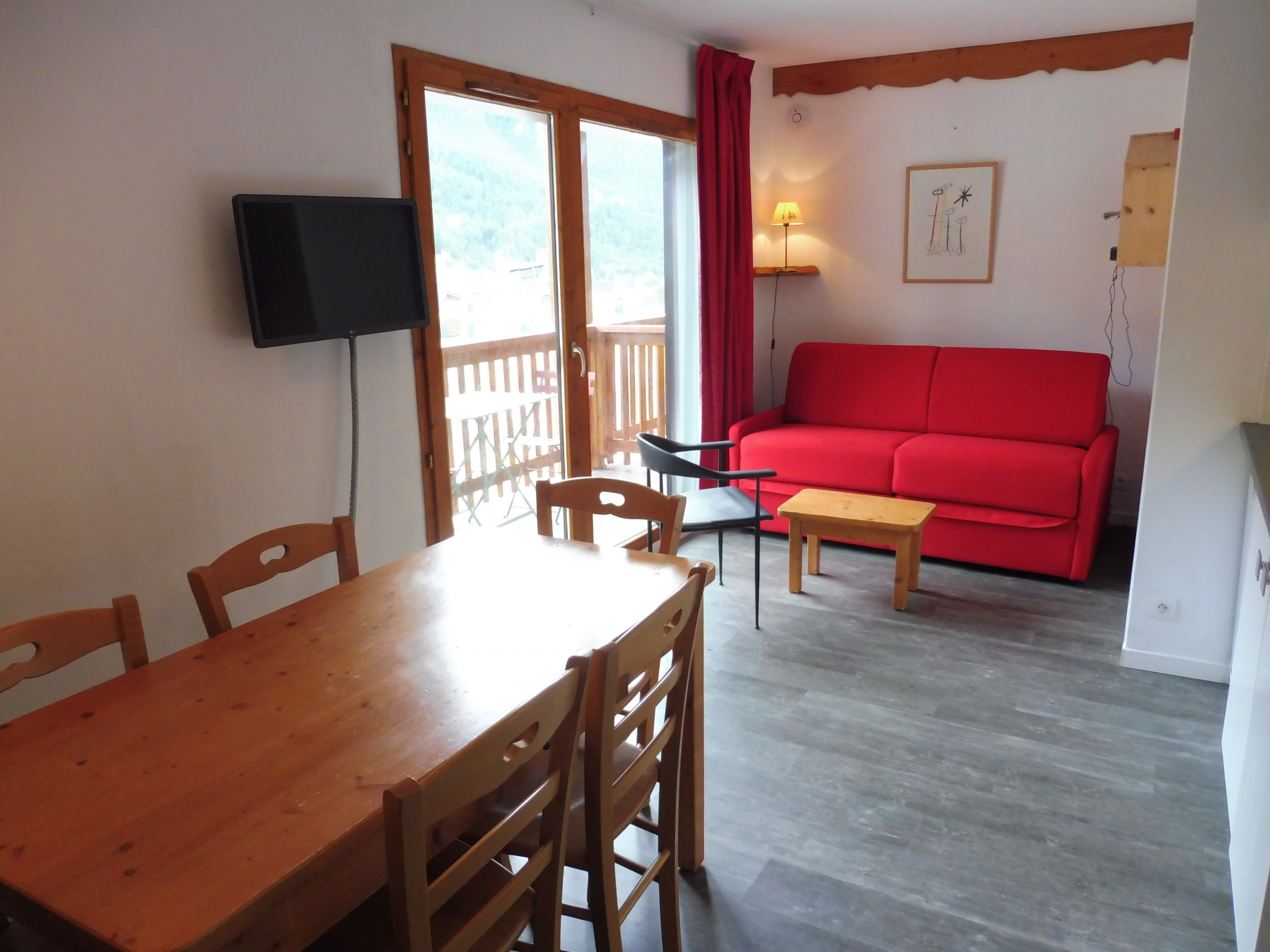 Appartement Balcons C 034 - PARC NAT. VANOISE appart. 5 pers. - Val Cenis Termignon