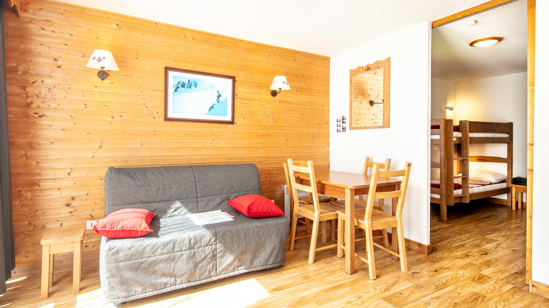 Studio V. du Bachat A04 ASTERS - Appt spacieux 4 pers - Chamrousse
