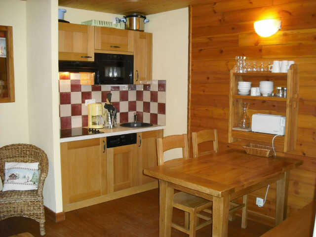 Studio coin montagne 4 personnes - Appartement Les Ecrins - Serre Chevalier 1400 - Villeneuve