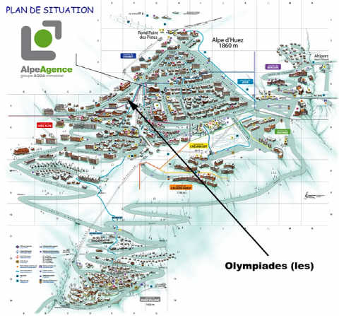 Olympiades (les) 53793 - Alpe d'Huez