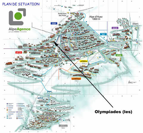 Olympiades (les) 5463 - Alpe d'Huez