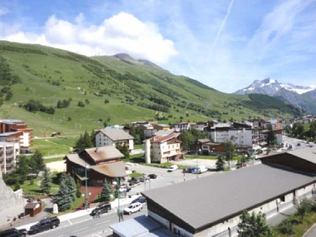 zzz Vue Arrivée des pistes CHAU33 - grande chaume 39272 - Les Deux Alpes Centre