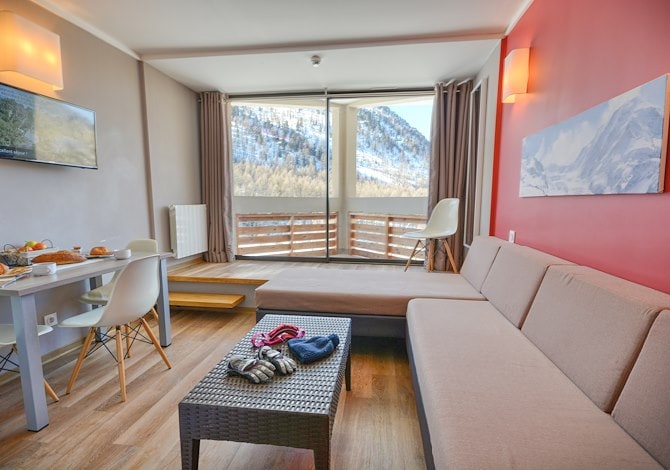 Studio cabine 4 personnes - SOWELL RESIDENCES Le New Chastillon 4* - Isola 2000