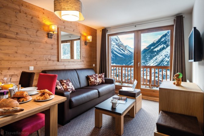 Studio 2 personnes - Résidence Lagrange Vacances Les Hauts de la Vanoise 4* - Pralognan la Vanoise