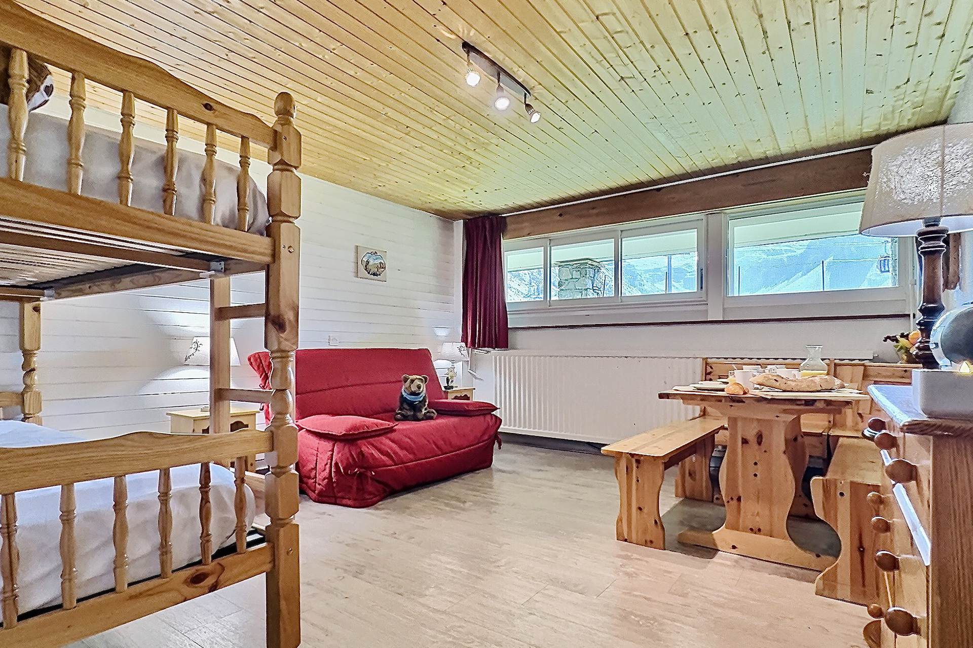 Studio 4 personnes - Appartements NEIGE ET SOLEIL - Tignes 2100 Le Lac