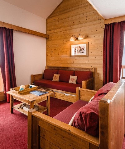 2 Pièces 6 Personnes avec cabine - Résidence Lagrange Vacances Les Hauts de Comborcière 4* - La Toussuire