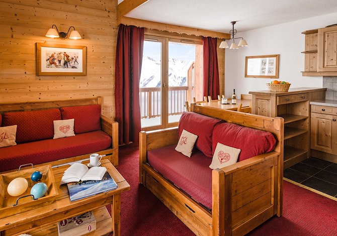 3 Pièces 6 Personnes - Résidence Lagrange Vacances Les Hauts de Comborcière 4* - La Toussuire