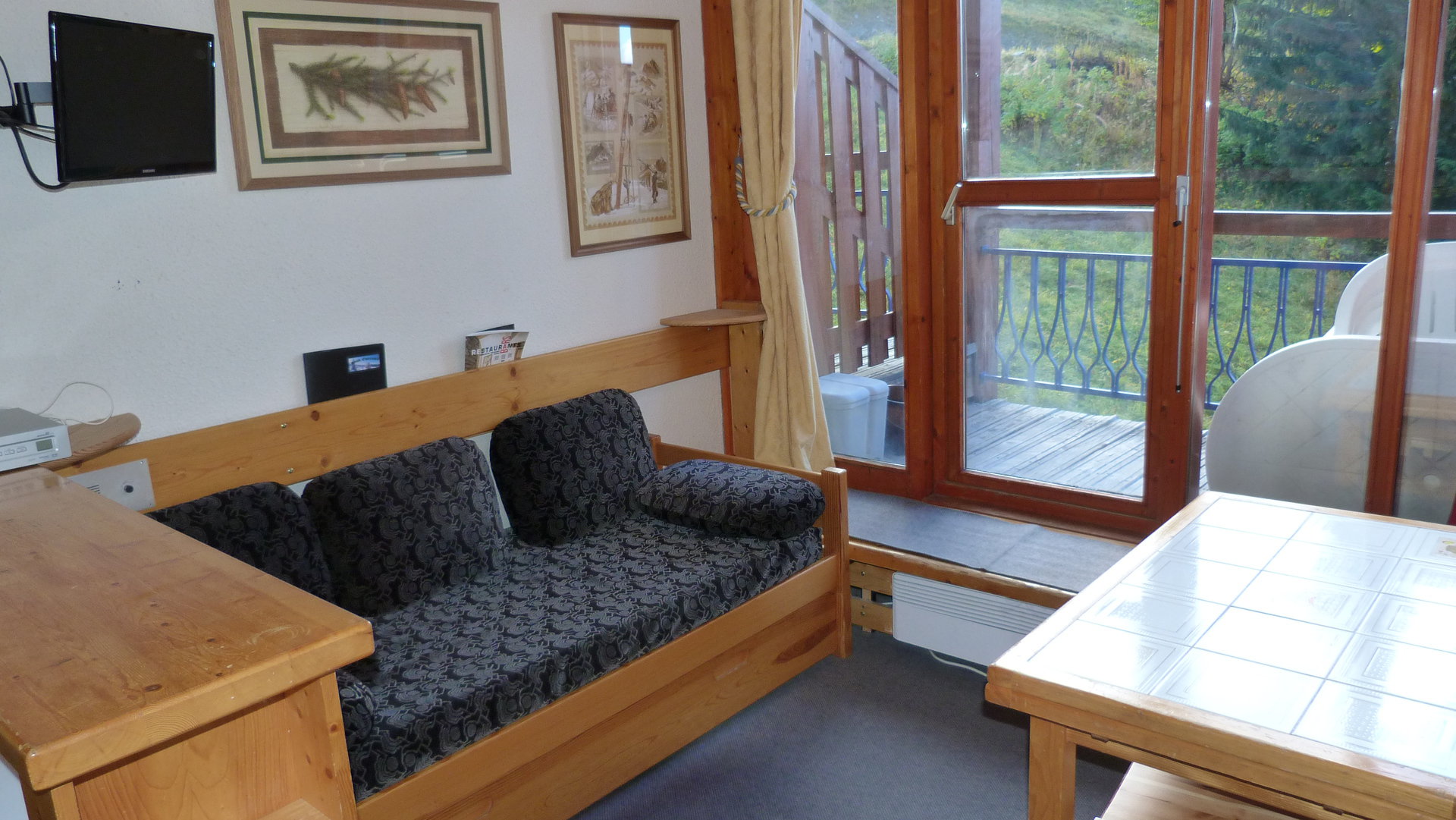 2 pièces / 2 pièces cabine 5 personnes Classique AG1420 - Appartements Aiguille Grive Bat I - Les Arcs 1800