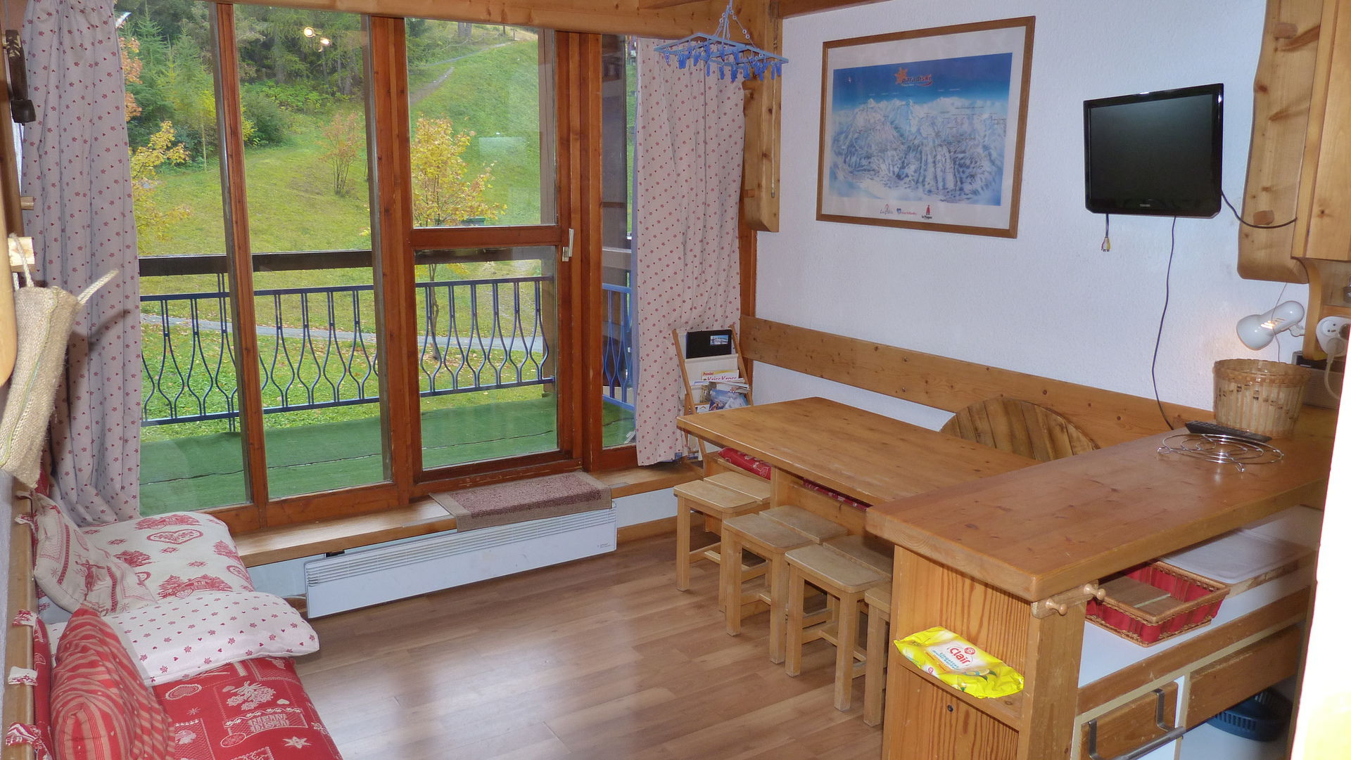 2 pièces / 2 pièces cabine 5 personnes Classique AG2204 - Appartements Aiguille Grive Bat Ii - Les Arcs 1800