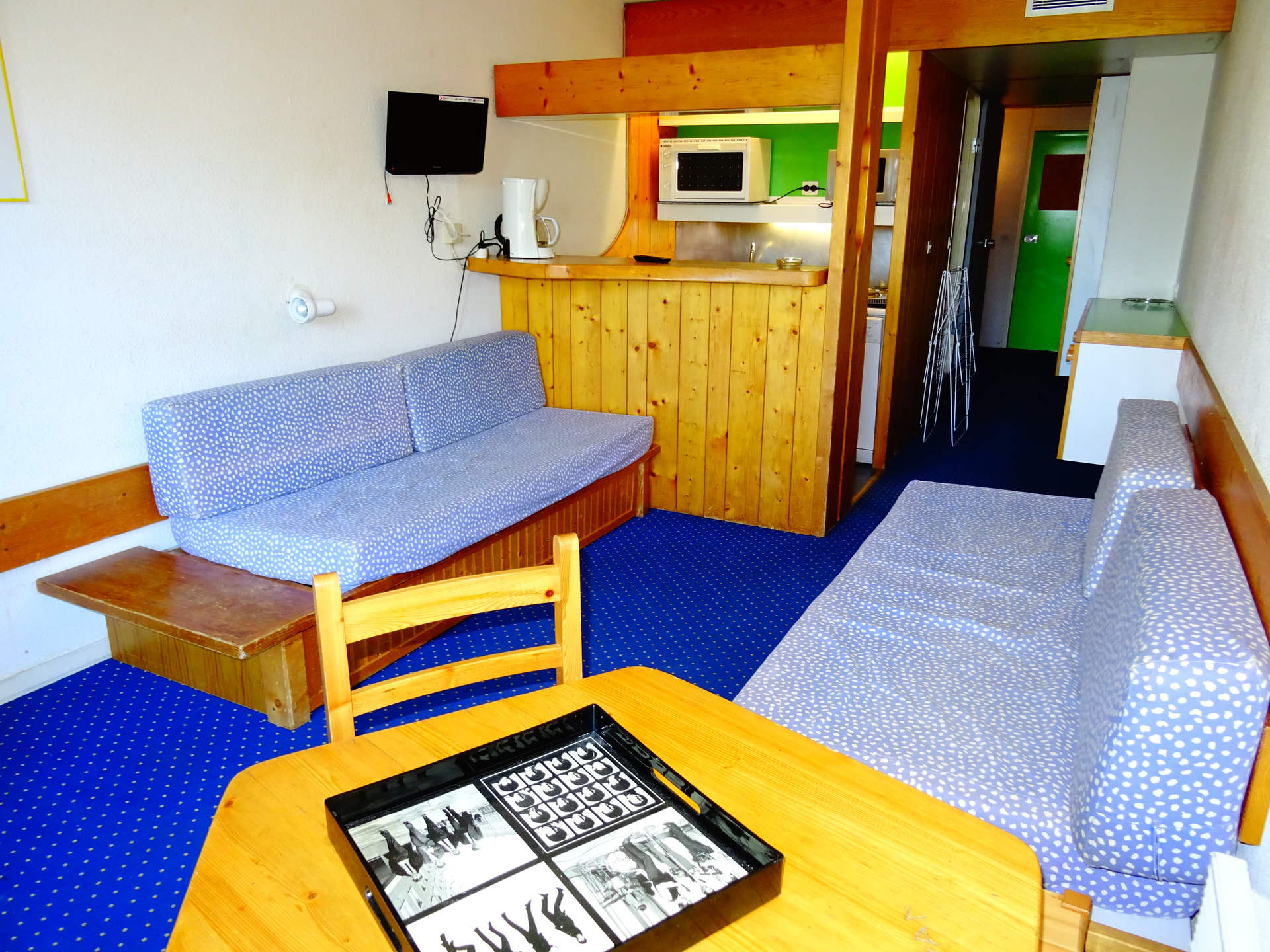 Studio 5 personnes Classique LZ1277 - Appartements Lauzieres - Les Arcs 1800