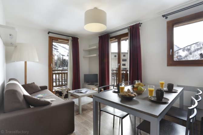3 Pièces 4/6 personnes - Résidence Vacanceole Au Cœur des Ours 3* - Les Deux Alpes Centre