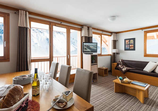 2 Pièces cabine ou 3 Pièces 6 personnes - Résidence Lagrange Vacances Les Balcons des Aiguilles 3* - La Toussuire